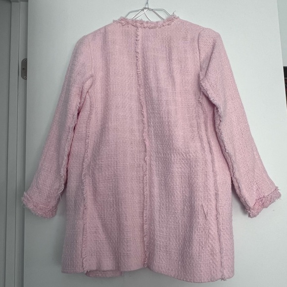 Light pink/sakura tweed jacket - Picture 3 of 9